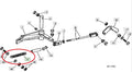 Plunger Safety Stop Spring for John Deere Model 336, 346, 327, 337, 347, 328, 338, 348