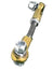 Updated Tucker Rod with Adjustable Ball Joints for Updated Tucker Finger Assembly John Deere model 24T, 224T, 336, 346, 327, 337, 347, 328, 338, 348