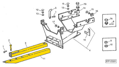 Cuscinetto A Sfera AE29876 Per John Deere – Adatto A Presse 327, 328, 338, 342, 346, 347 - Foto 1